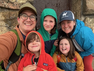 Murray Family Photo On Mount Tam